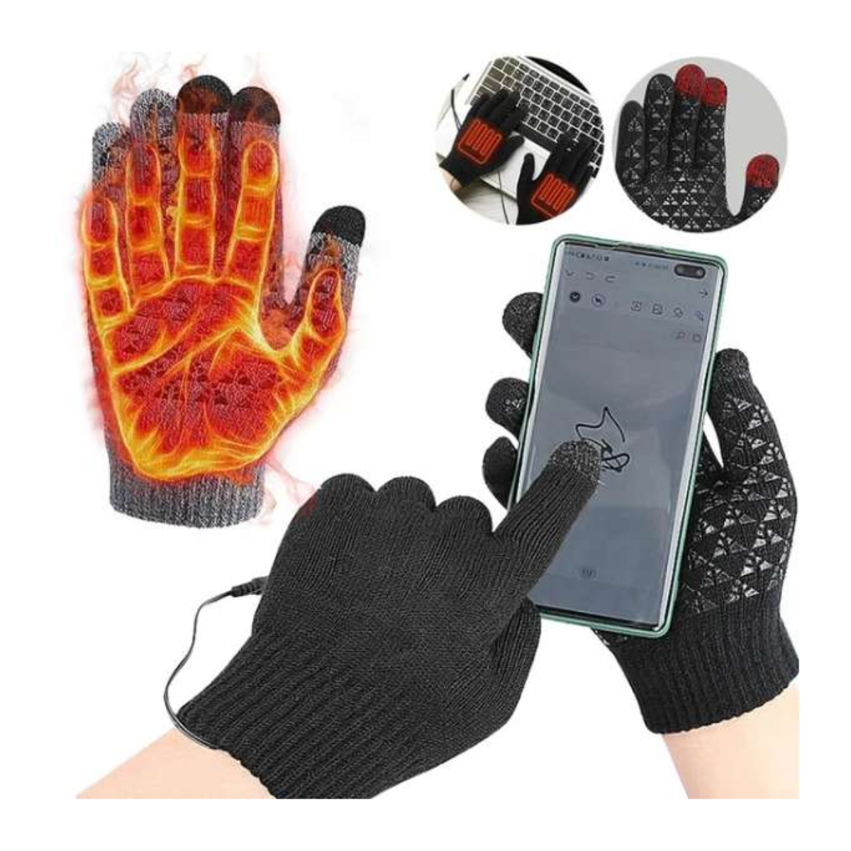 Miniatura 2 de Guantes térmicos unisex para invierno
